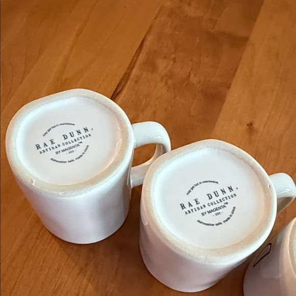 ✨ Rae Dunn Mini Espresso Mug Set – SIP • GULP • DRINK • SLURP (Set of 4) - Picture 7 of 9